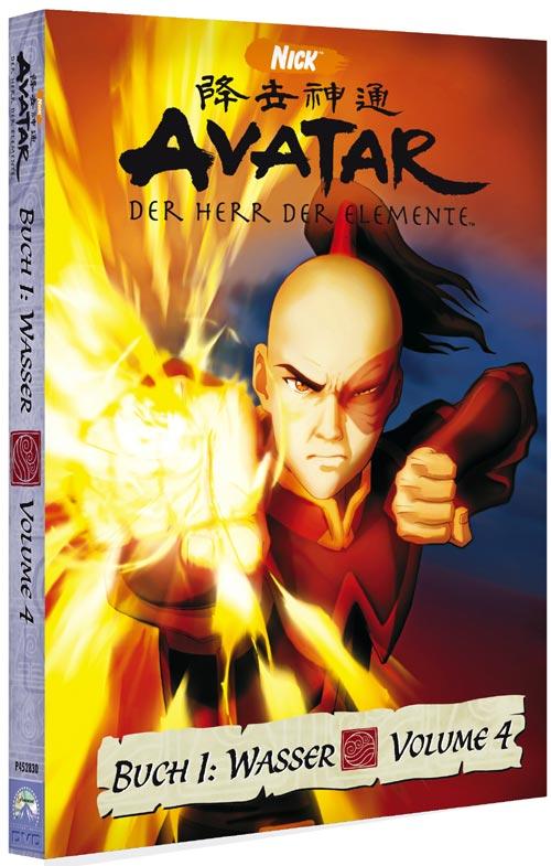 DVD Cover: Avatar - Buch 1: Wasser - Volume 4