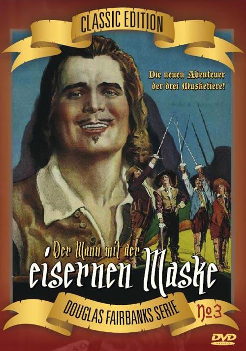 DVD Cover: Douglas Fairbanks Serie: Der Mann mit der eisernen Maske