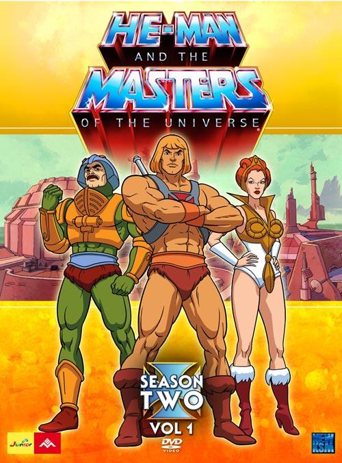 DVD Cover: He-Man and the Masters of the Universe - Season 2 - Vol. 1