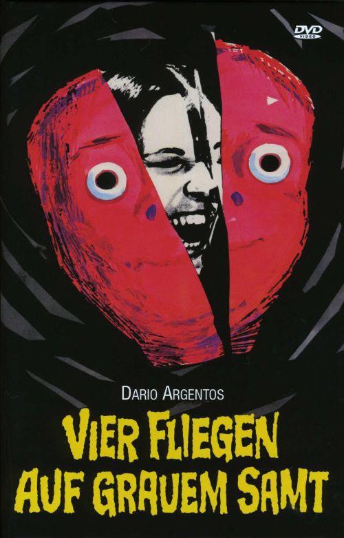 DVD Cover: Vier Fliegen auf grauem Samt