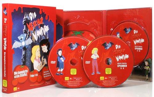 DVD Cover: Die Ketchup Vampire - Staffel 1