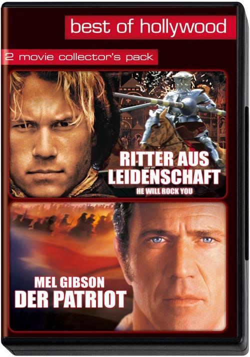 DVD Cover: Best of Hollywood: Ritter aus Leidenschaft / Mel Gibson - Der Patriot
