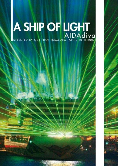 DVD Cover: A Ship of Light - AIDAdiva