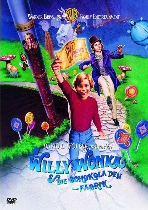 DVD Cover: Willy Wonka und die Schokoladenfabrik