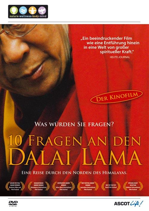 DVD Cover: 10 Fragen an den Dalai Lama