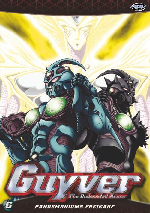 DVD Cover: Guyver - The Bioboosted Armor Volume 6: Pandemoniums Freikauf