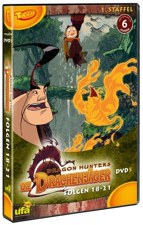 DVD Cover: Dragon Hunters - Die Drachenjäger - Staffel 1 - DVD 5
