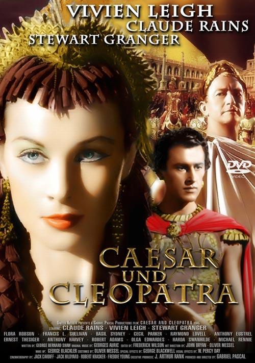 DVD Cover: Caesar und Cleopatra