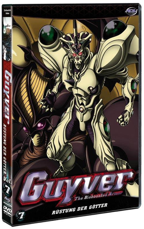 DVD Cover: Guyver - The Bioboosted Armor Volume 7: Rüstung der Götter