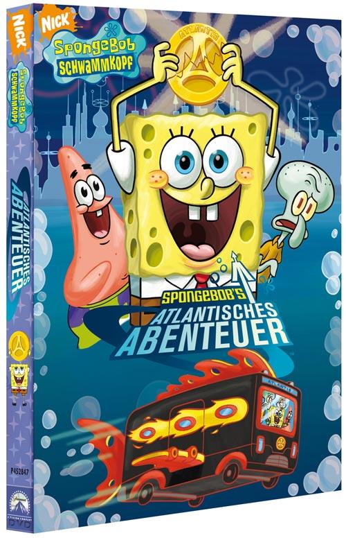 DVD Cover: SpongeBob's atlantisches Abenteuer