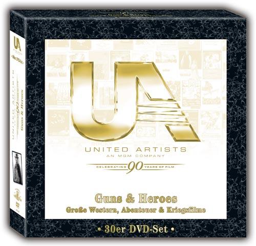 DVD Cover: United Artists Collection - Guns & Heros