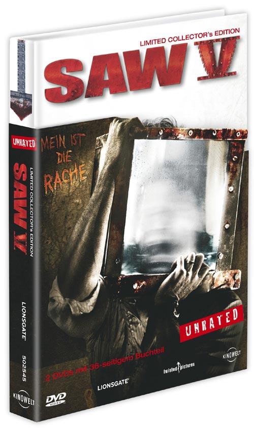 DVD Cover: SAW V - unrated - Limited Collector's Edition
