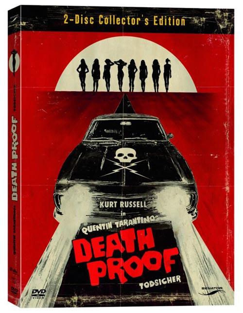 DVD Cover: Death Proof - Todsicher - 2-Disc  Collector's Edition