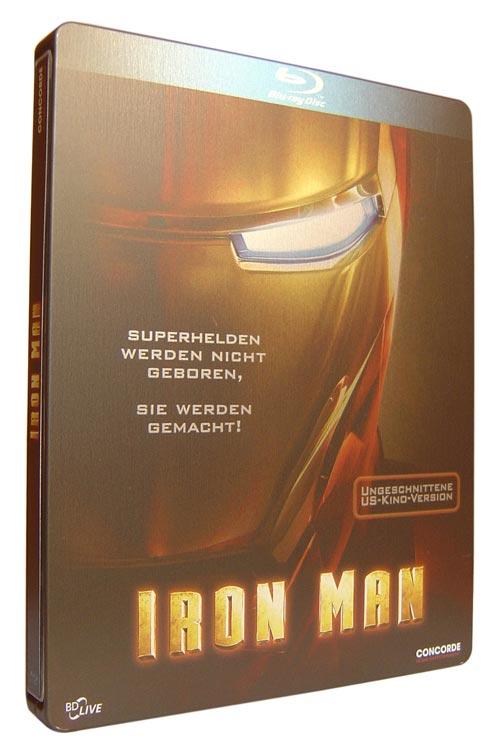 DVD Cover: Iron Man - Exclusive Steelbook Edition