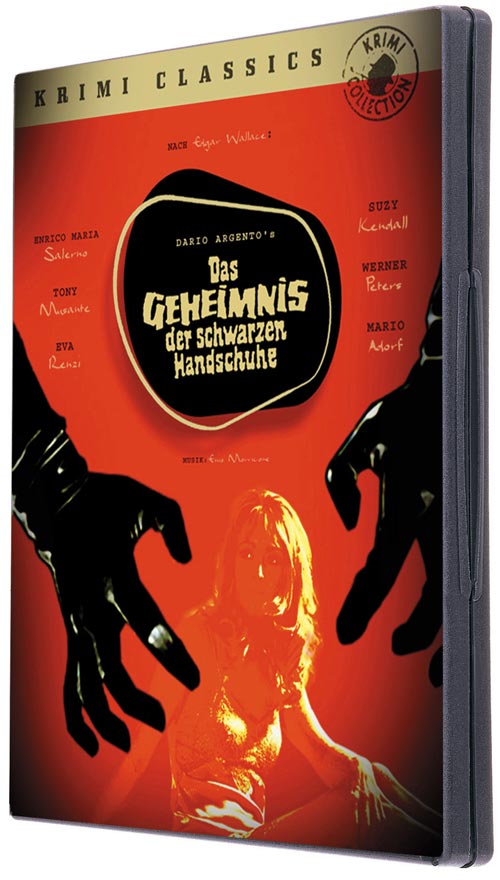 DVD Cover: Das Geheimnis der schwarzen Handschuhe