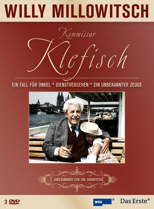 DVD Cover: Willy Millowitsch - Kommissar Klefisch - Box 1