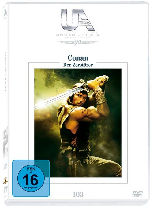 DVD Cover: 90 Jahre United Artists - Nr. 103 - Conan - Der Zerstörer