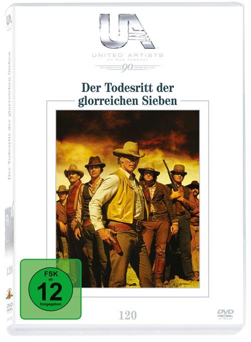 DVD Cover: 90 Jahre United Artists - Nr. 120 - Der Todesritt der glorreichen Sieben