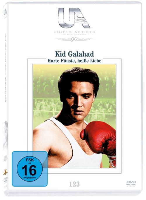 DVD Cover: 90 Jahre United Artists - Nr. 123 - Kid Galahad - Harte Fäuste, heiße Liebe