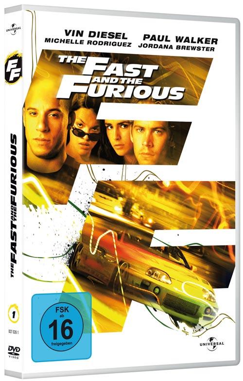 DVD Cover: The Fast and the Furious - Neuauflage
