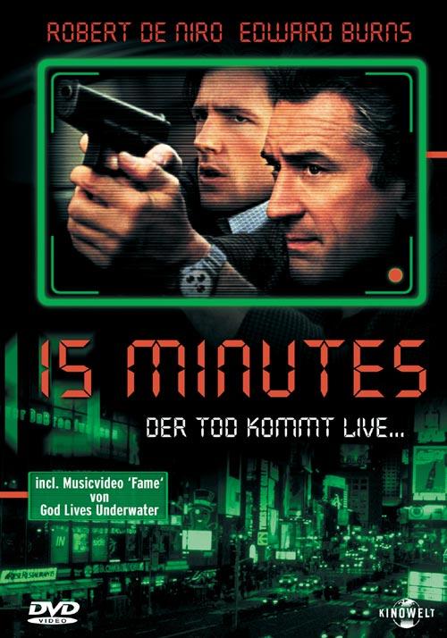 DVD Cover: 15 Minutes - Der Tod kommt live
