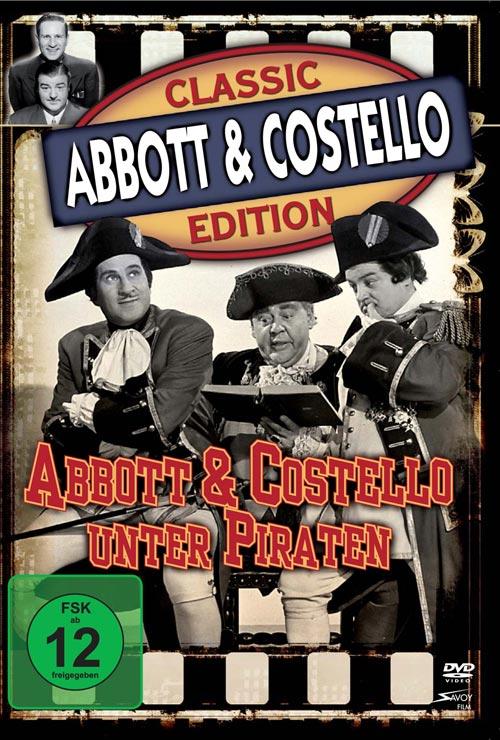 DVD Cover: Abbott & Costello unter Piraten