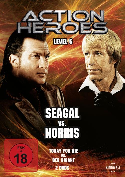 DVD Cover: Action Heroes: Seagal vs. Norris