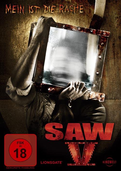 DVD Cover: SAW V - Geschnittene Fassung