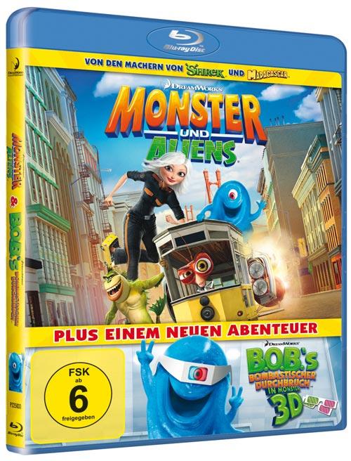 DVD Cover: Monster und Aliens