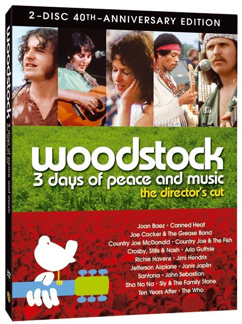 DVD Cover: Woodstock - 3 Days of Peace & Music - Special Edition