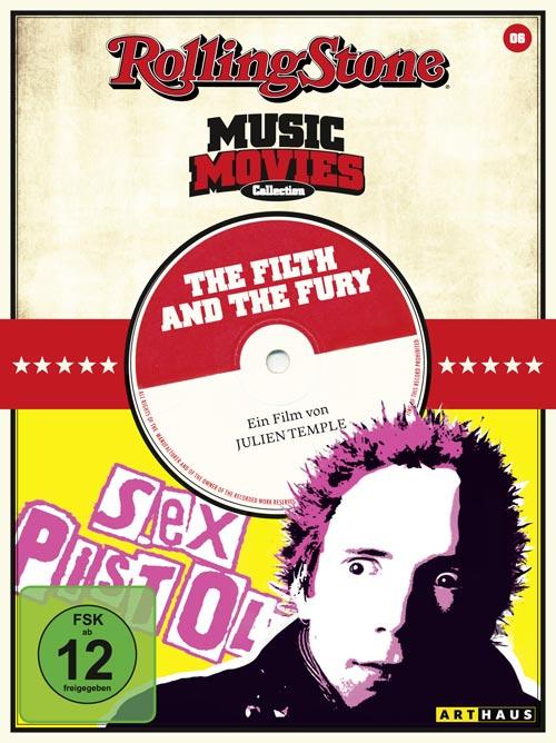 DVD Cover: Rolling Stone Music Movies Collection: The Filth and the Fury