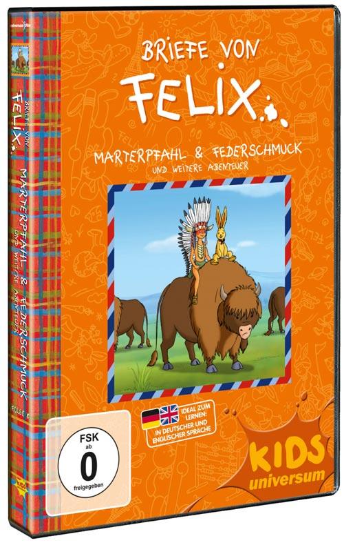 DVD Cover: Briefe von Felix - 8 - Marterpfahl & Federschmuck und weitere Abenteuer