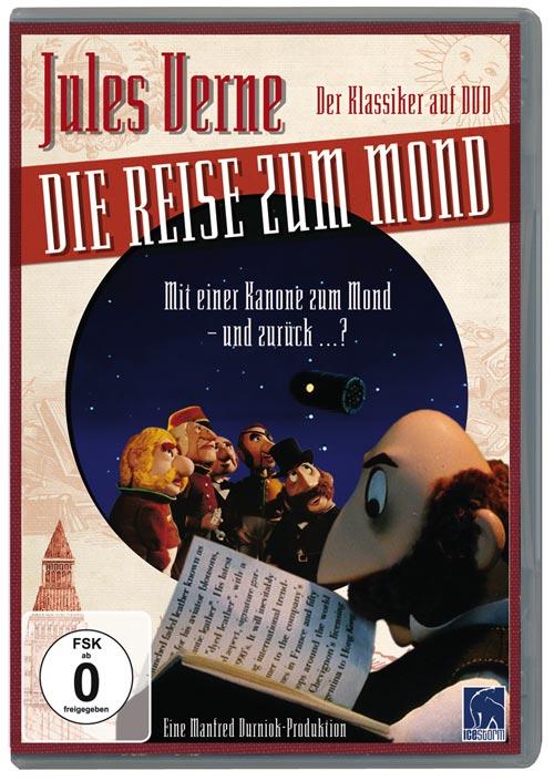 DVD Cover: Jules Verne - Die Reise zum Mond