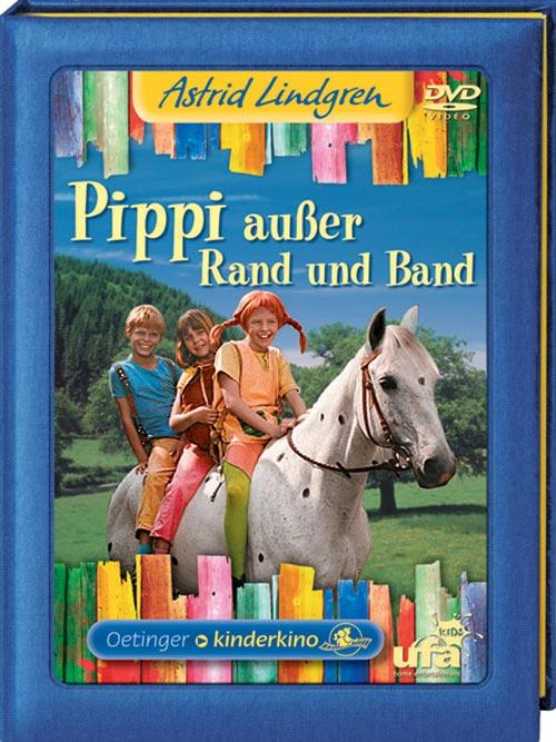 DVD Cover: Oetinger Kinderkino: Pippi - Auer Rand und Band