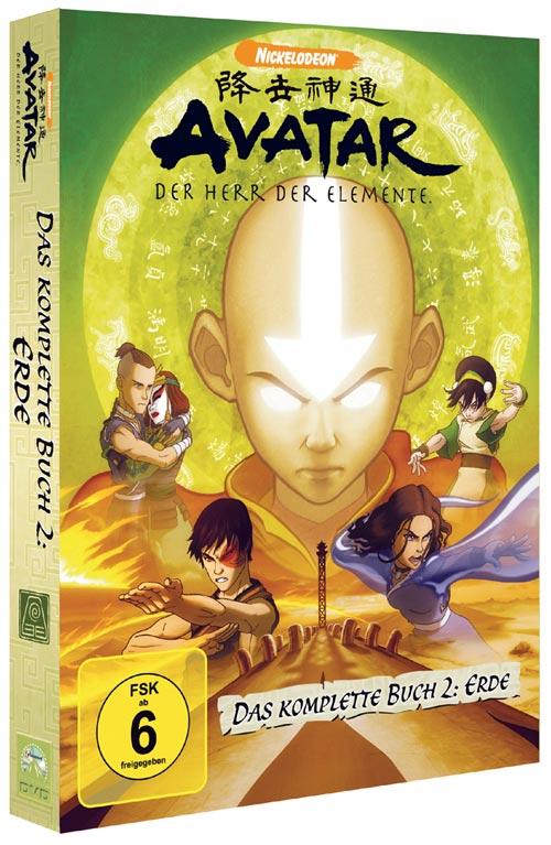 DVD Cover: Avatar -  Das komplette Buch 2: Erde