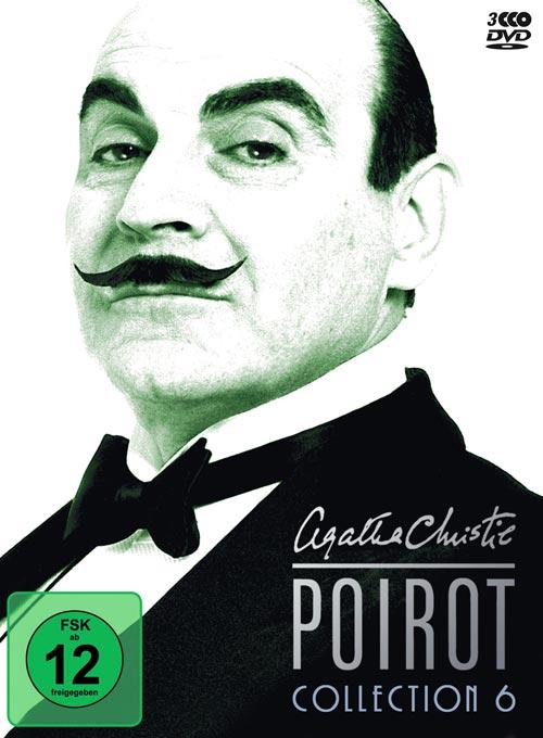 DVD Cover: Agatha Christie's Hercule Poirot - Collection 6