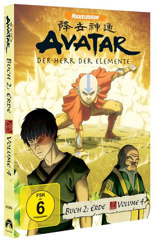 DVD Cover: Avatar - Buch 2: Erde - Volume 4