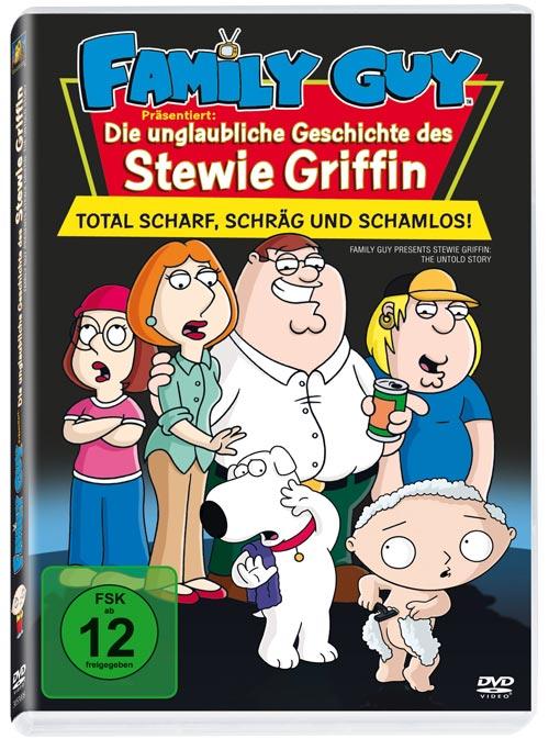 DVD Cover: Family Guy - Die unglaubliche Geschichte des Stewie Griffin