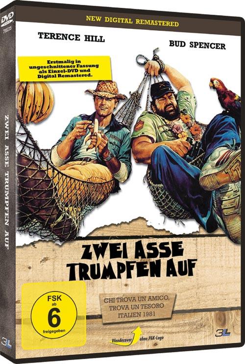 DVD Cover: Zwei Asse trumpfen auf - New digital remastered