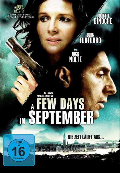 DVD Cover: A Few Days In September