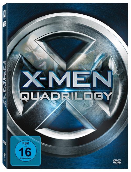 DVD Cover: X-Men - Quadrilogy