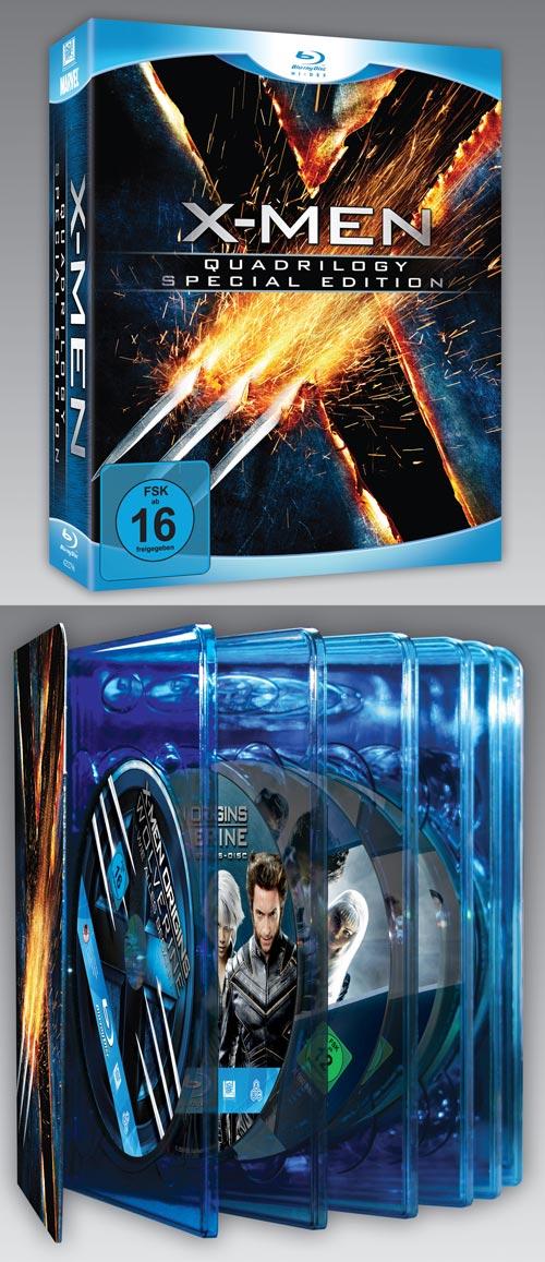 DVD Cover: X-Men - Quadrilogy - Special Edition