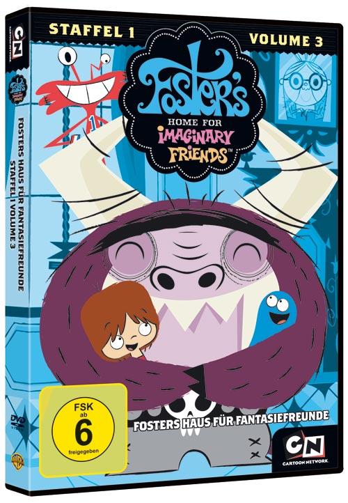 DVD Cover: Fosters Haus für Fantasiefreunde - Staffel 1.3