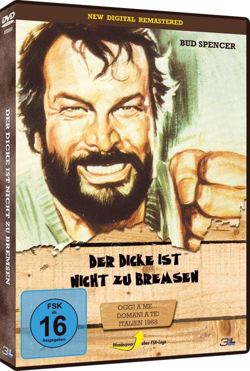DVD Cover: Der Dicke ist nicht zu bremsen - New digital remastered