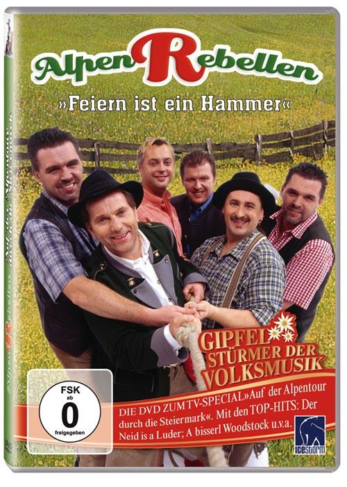DVD Cover: Alpenrebellen - Feiern ist ein Hammer
