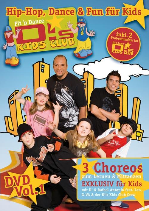 DVD Cover: D!'s Kids Club - Vol. 1