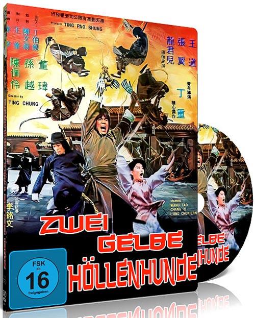 DVD Cover: Zwei gelbe Höllenhunde