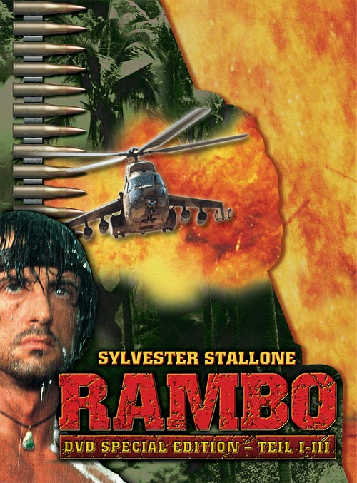 DVD Cover: Rambo DVD Special Edition - Teil I - III