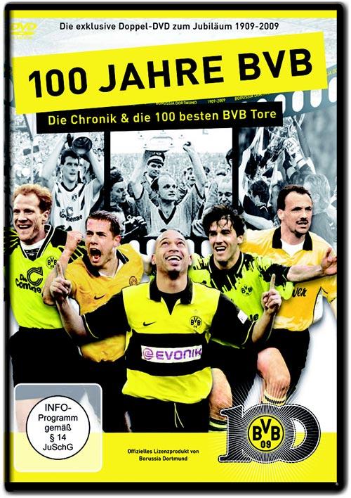 DVD Cover: 100 Jahre BVB - Die Chronik & Die 100 besten BVB-Tore