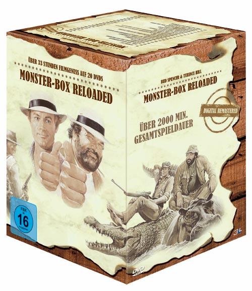 DVD Cover: Bud Spencer & Terence Hill - Monster-Box - Digital remastered